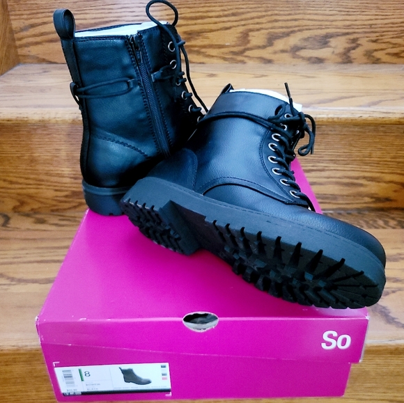 Nwt So Brand Bowfin Combat Boots | Poshmark